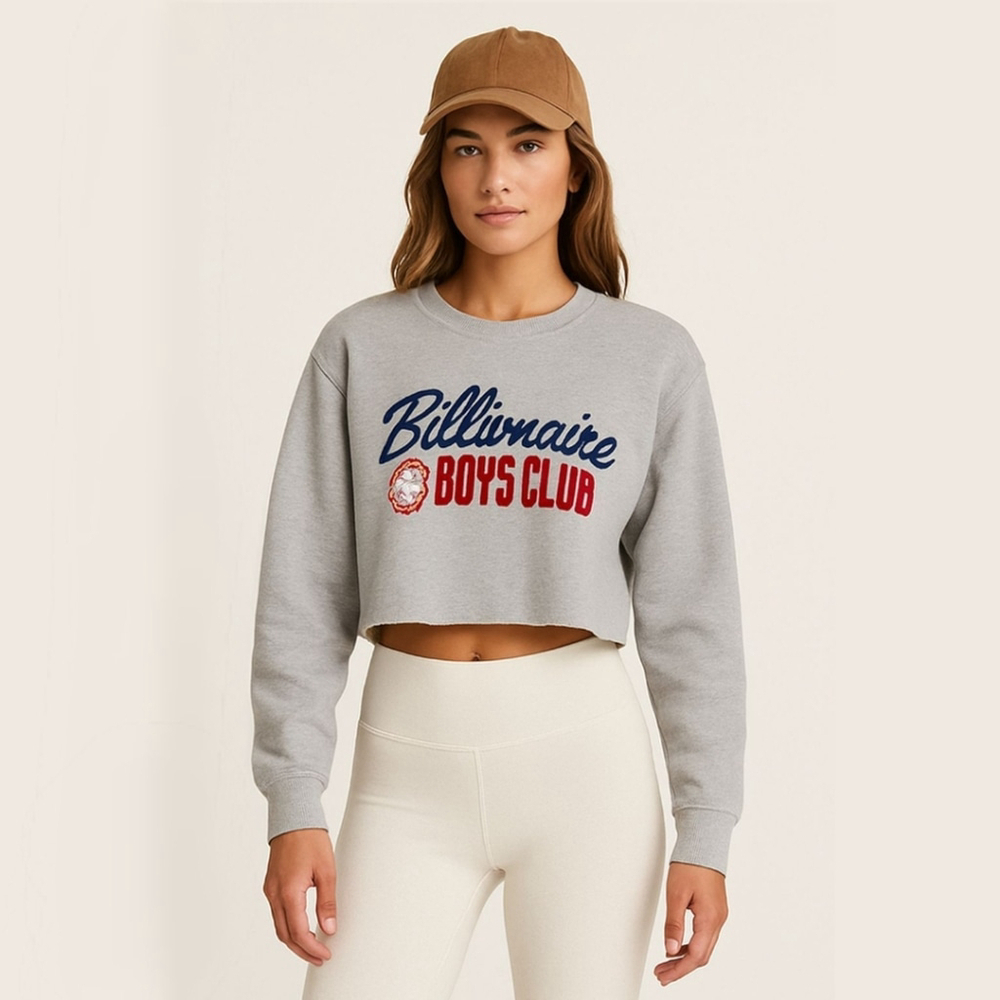 Billionaire Boys Club Crop Sweatshirt | FP Movement Vibes Y2K Street Cool XXL
